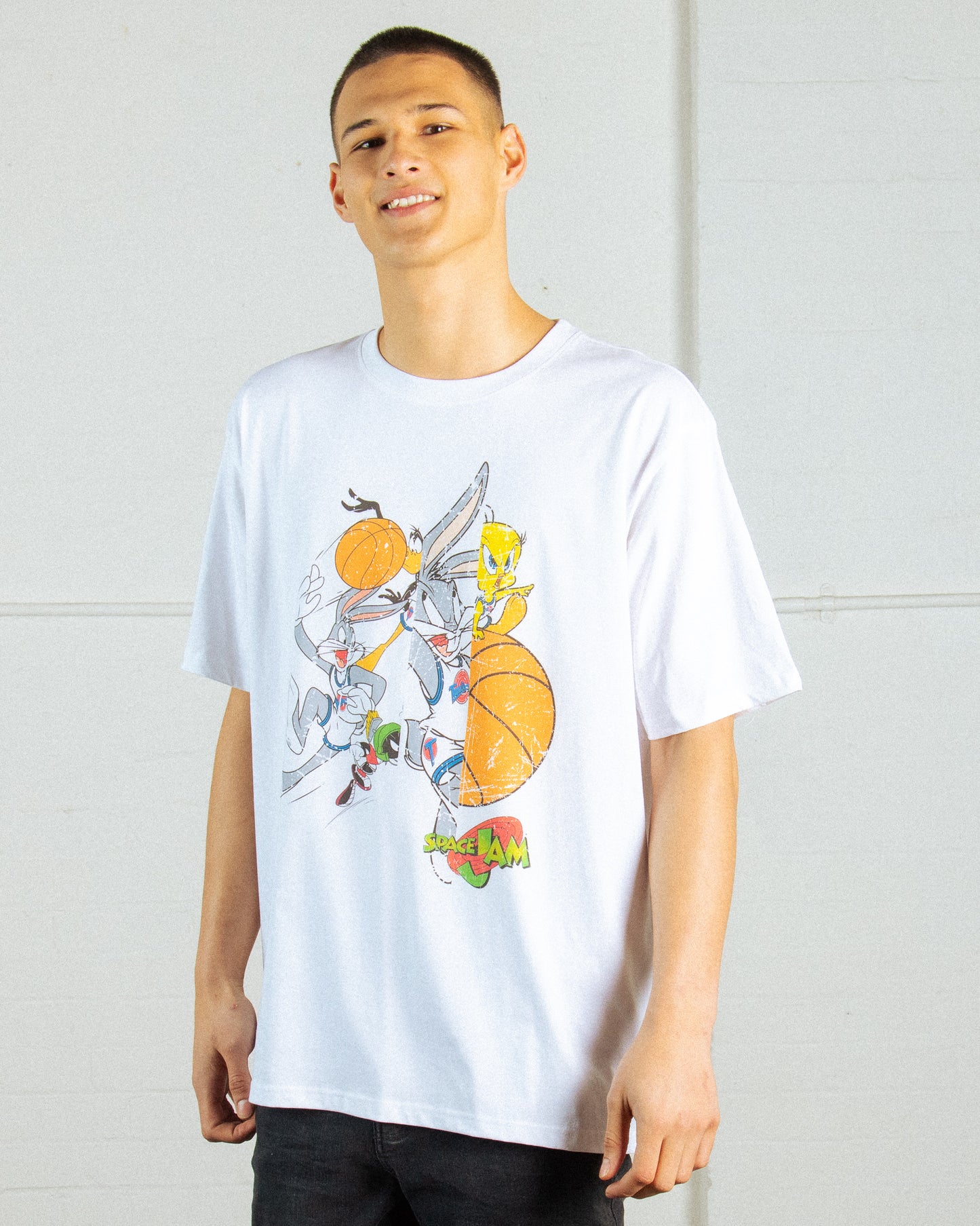 SPACE JAM SPLICED T-SHIRT