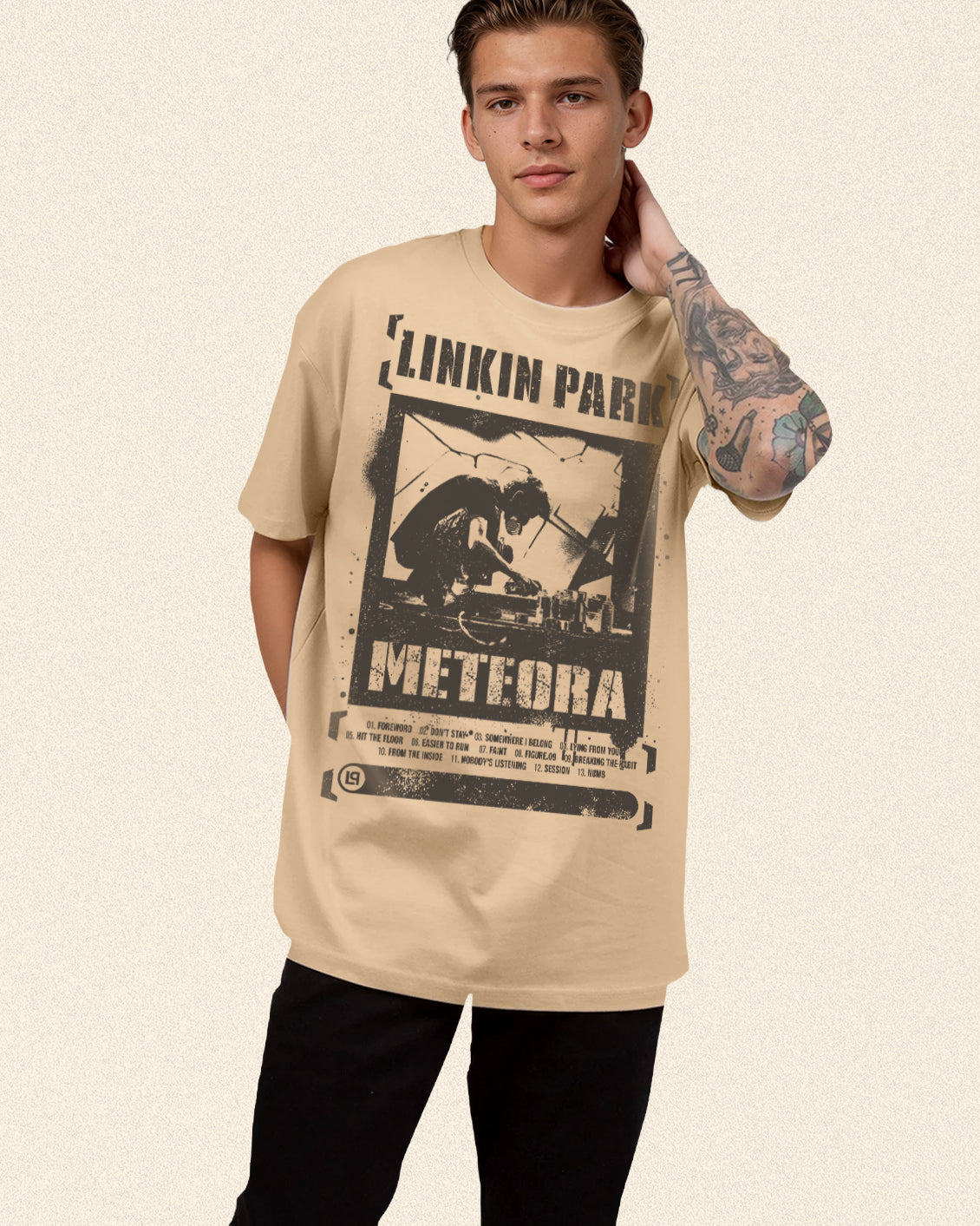 LINKIN PARK METEORA OVERSIZED TEE
