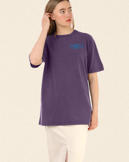 HOLE PRETTY ON THE INSIDE OVERSIZED TEE