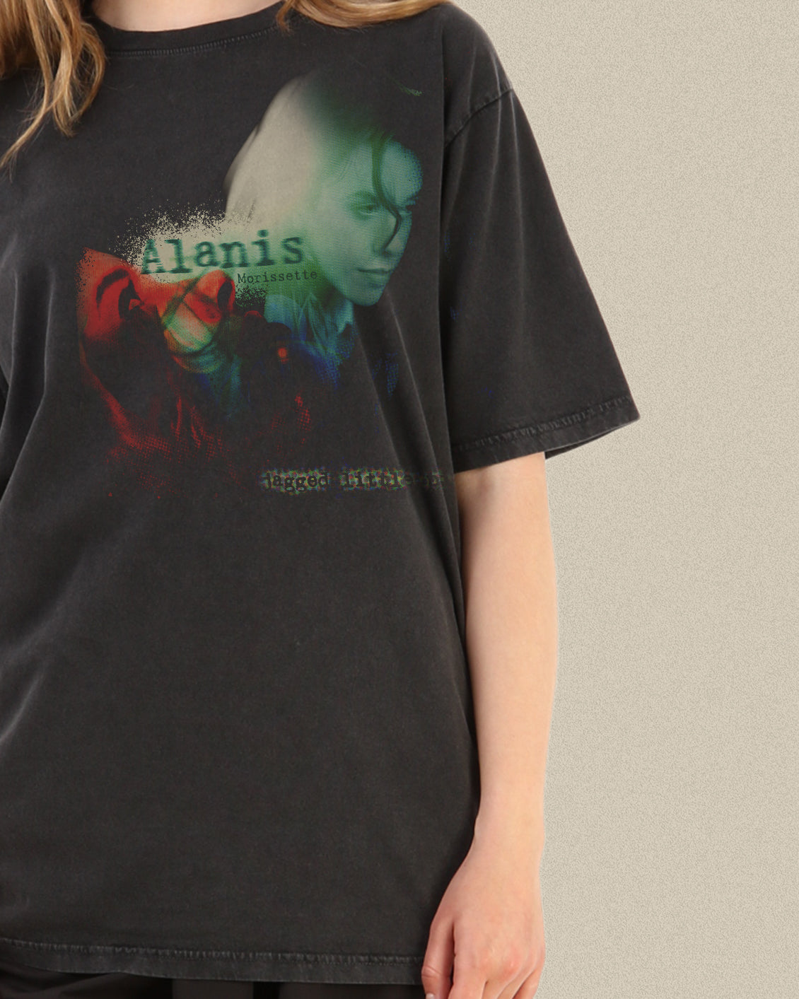 ALANIS MORISSETTE COVER OVERSIZED TEE