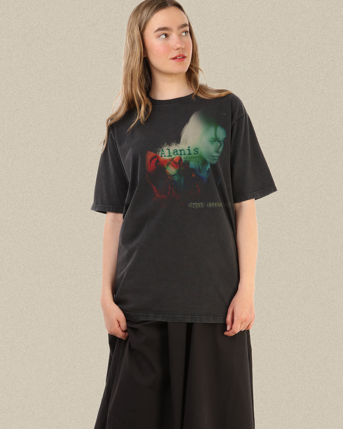 ALANIS MORISSETTE COVER OVERSIZED TEE