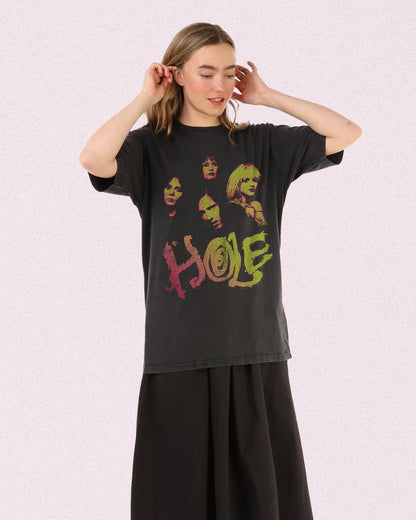 HOLE GRADIENT OVERSIZED TEE