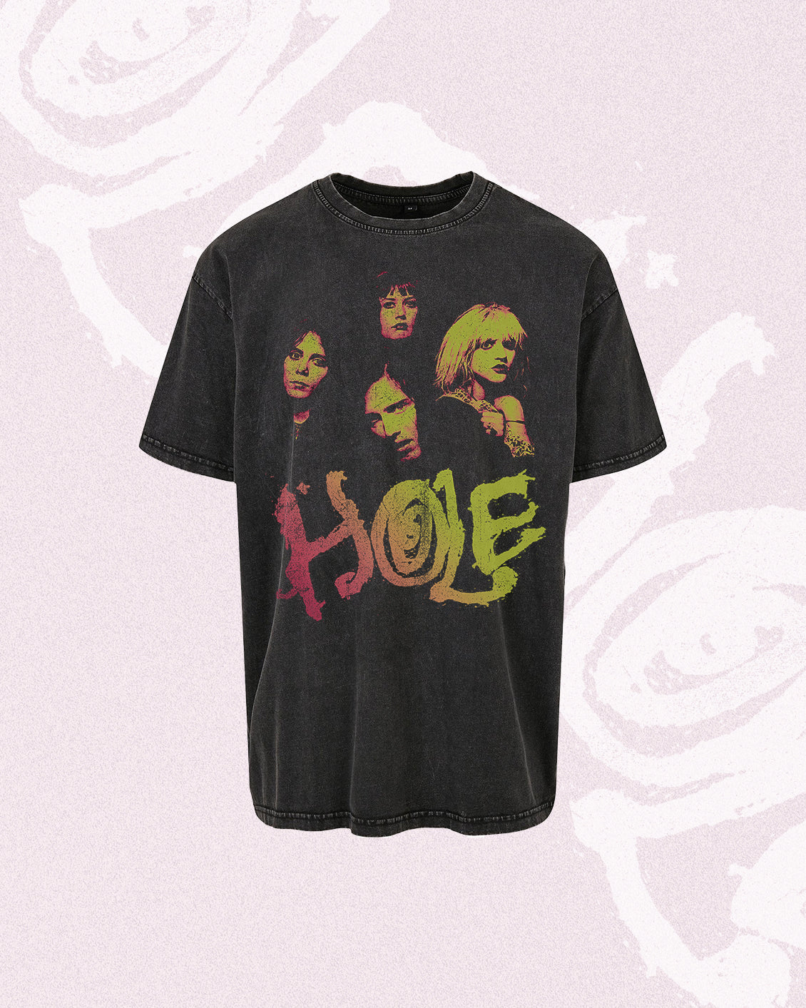 HOLE GRADIENT OVERSIZED TEE