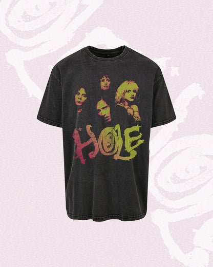 HOLE GRADIENT OVERSIZED TEE