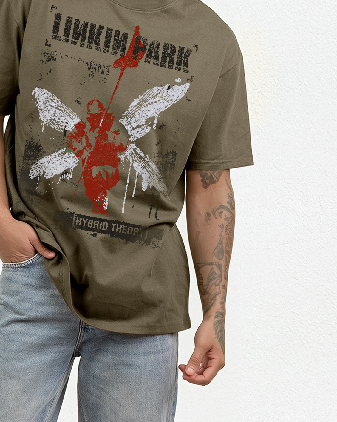 LINKIN PARK HYBRID THEORY OVERSIZED TEE