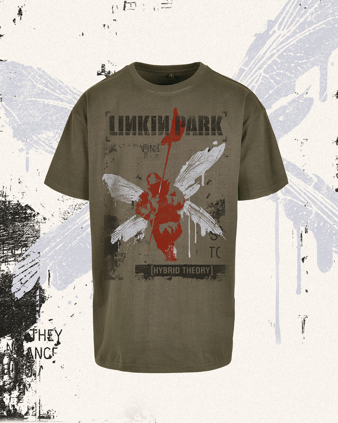 LINKIN PARK HYBRID THEORY OVERSIZED TEE