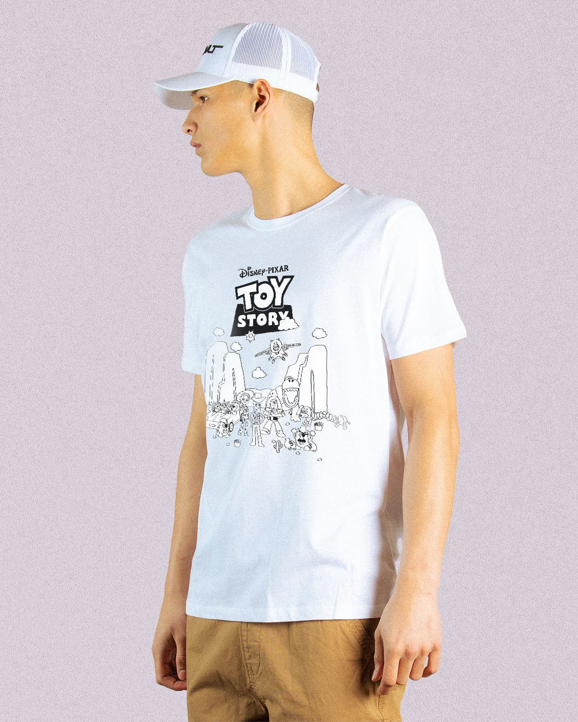 TOY STORY DOODLE DROP SHOULDER TEE